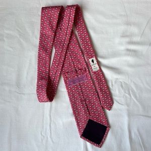 Vineyard Vines Airplane Classic Tie in Pink